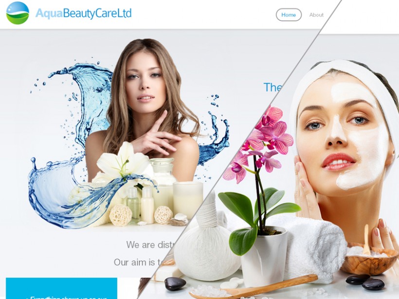 Aqua Beauty Care - strony responsywne Łódź